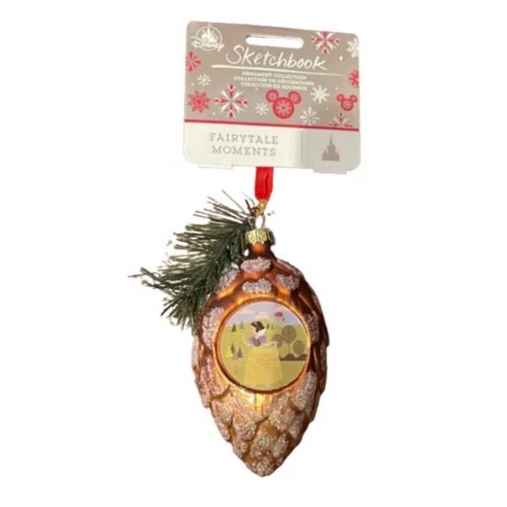 ⛄ DISNEY SNOW WHITE ⛄ PINECONE ORNAMENT